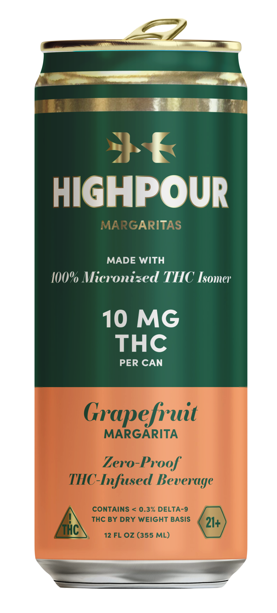 Highpour Grapefruit Margarita (10mg THC)