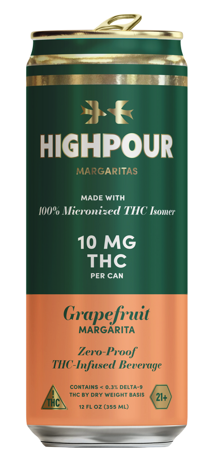 Highpour Grapefruit Margarita (10mg THC)