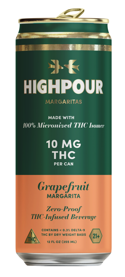 Highpour Grapefruit Margarita (10mg THC)