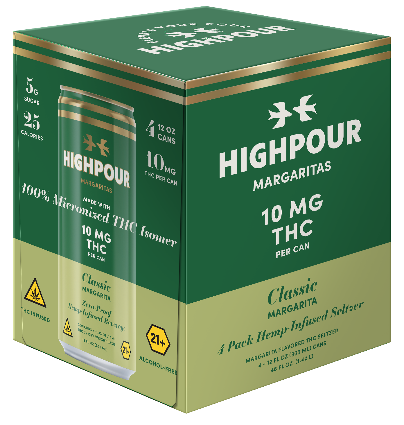 Highpour Classic Margarita (10mg THC)