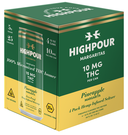 Highpour Pineapple Margarita (10mg THC)