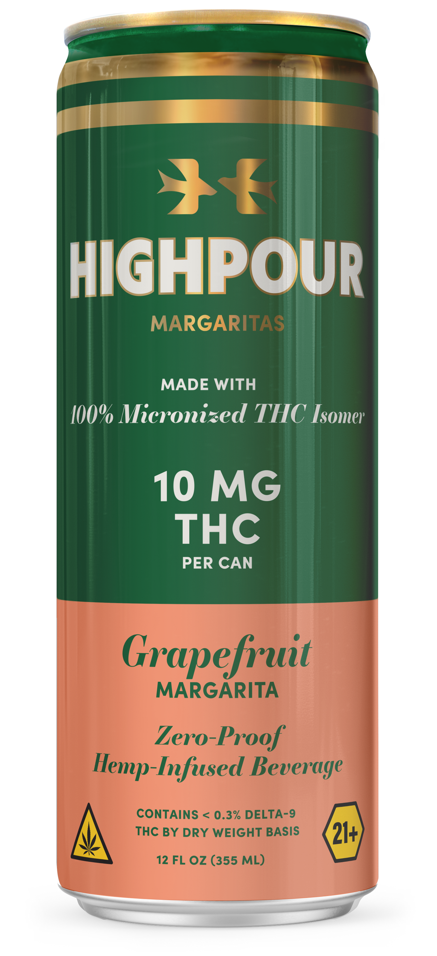 Highpour Grapefruit Margarita (10mg THC)