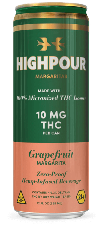 Highpour Grapefruit Margarita (10mg THC)