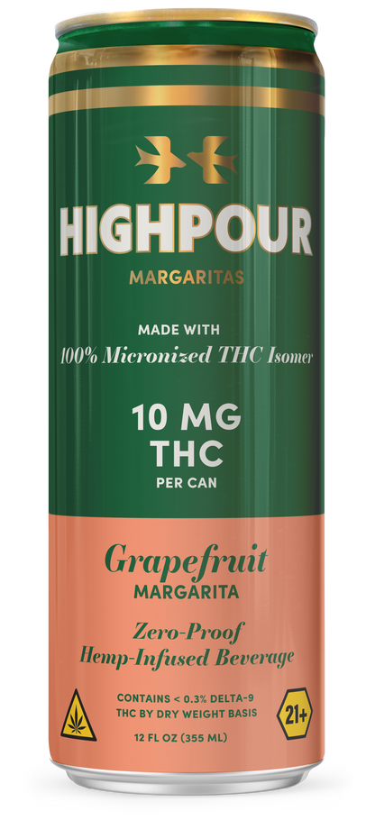 Highpour Grapefruit Margarita (10mg THC)