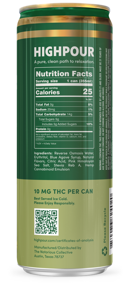 Highpour Classic Margarita (10mg THC)