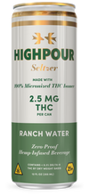 Highpour Ranch Water Seltzer (2.5mg THC)